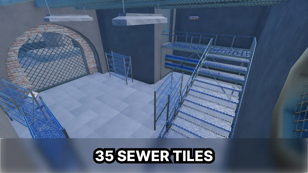 Sewer Tile Asset Pack